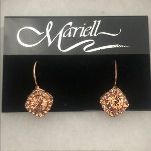 Rose Gold Drop Earrings